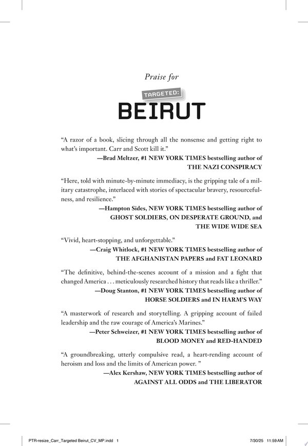 Cover of TARGETED: BEIRUT