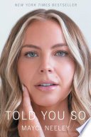 Cover of TOLD YOU SO