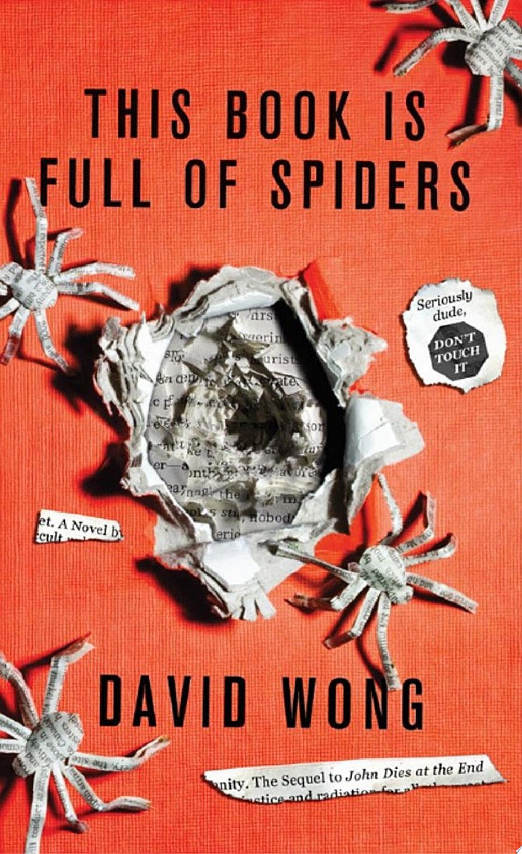 Cover of THIS BOOK IS FULL OF SPIDERS