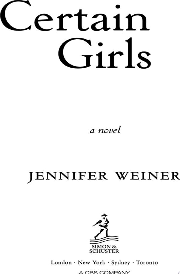 Cover of CERTAIN GIRLS