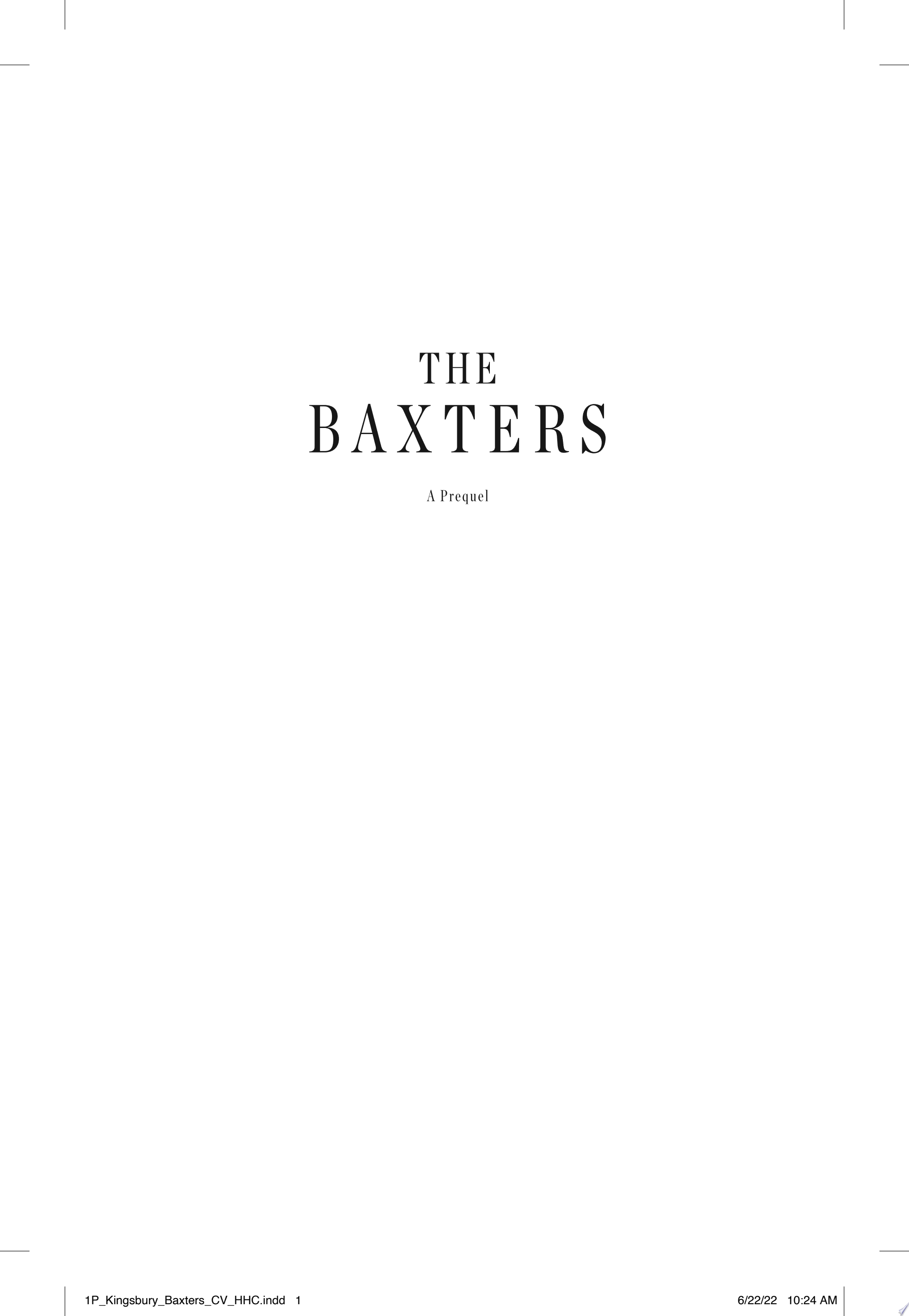 Cover of THE BAXTERS