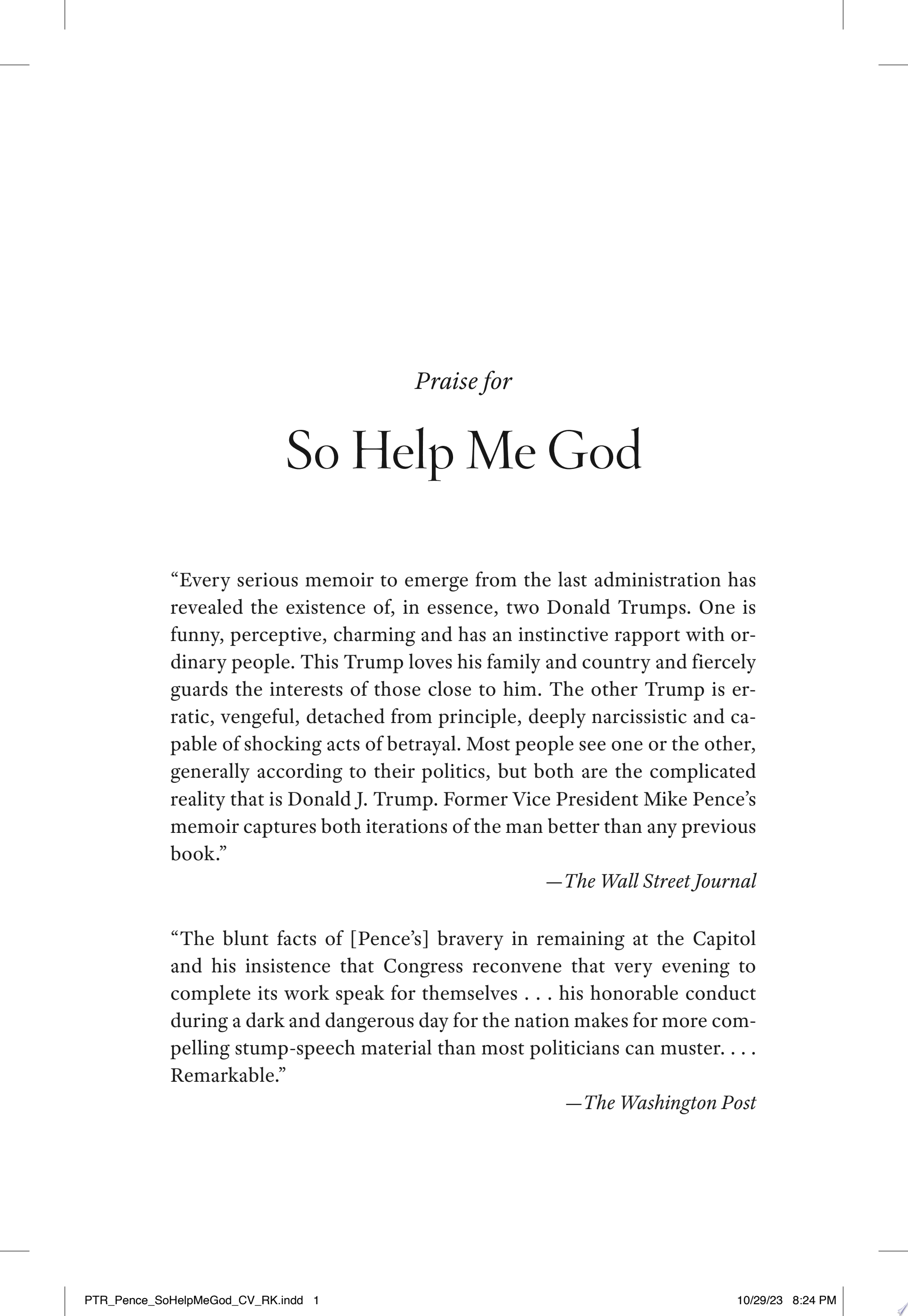 Cover of SO HELP ME GOD