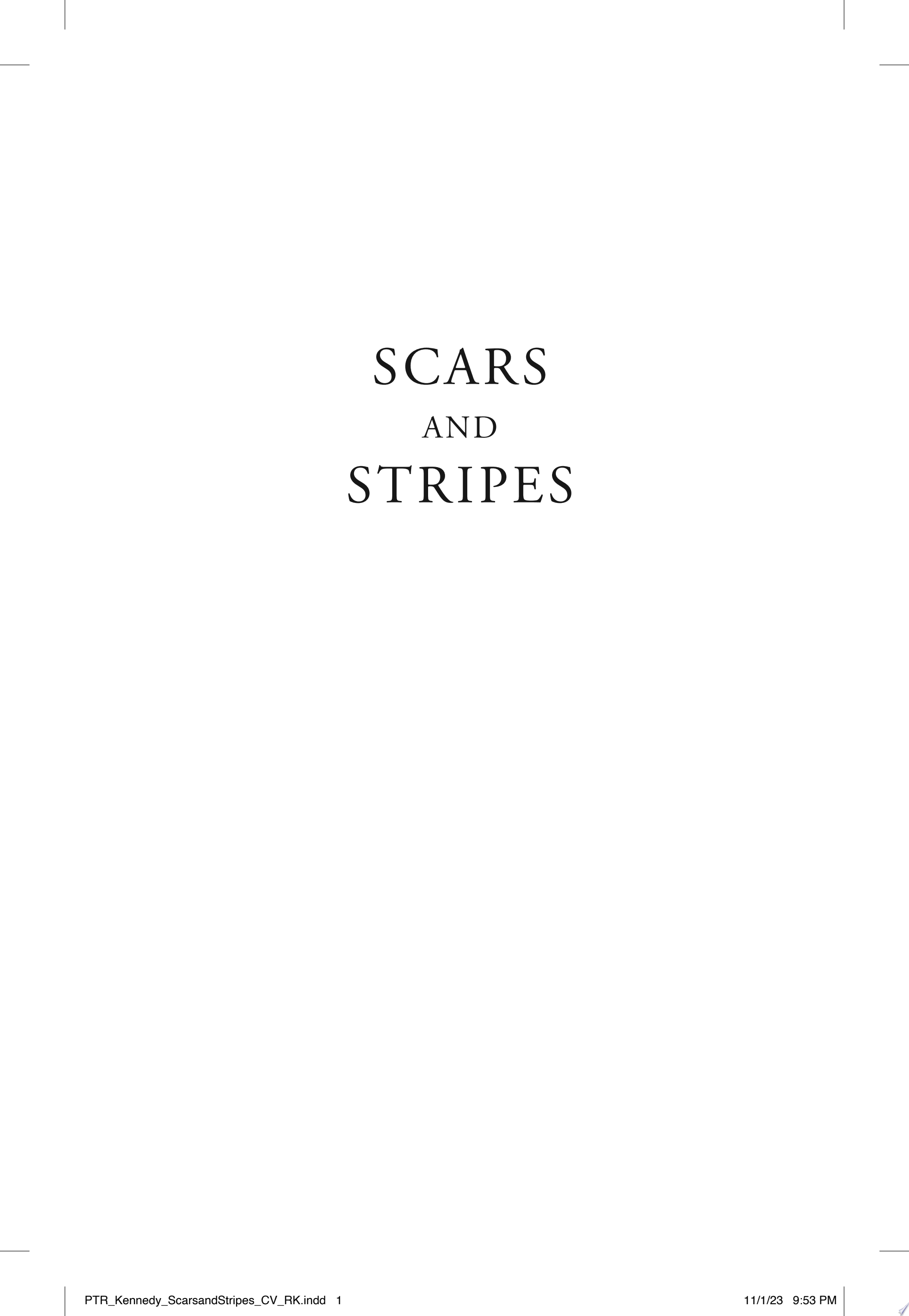 Cover of SCARS AND STRIPES