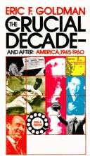 Cover of THE CRUCIAL DECADE