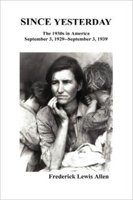 Cover of SINCE YESTERDAY