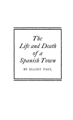 Cover of THE LIFE AND DEATH OF SPANISH TOWN