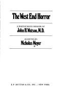 Cover of THE WEST END HORROR