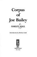 Cover of CORPUS OF JOE BAILEY