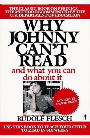 Cover of WHY JOHNNY CAN'T READ