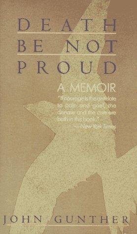 Cover of DEATH BE NOT PROUD
