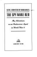 Cover of THE SPY WORE RED