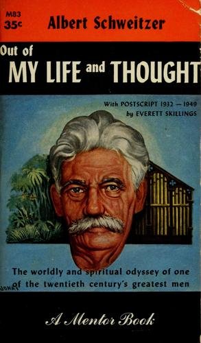 Cover of OUT OF MY LIFE AND THOUGHT