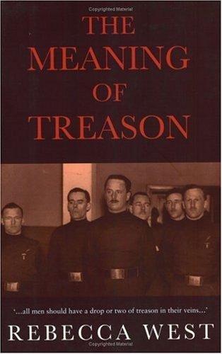 Cover of THE MEANING OF TREASON