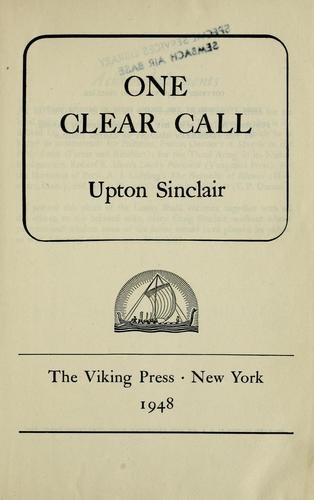 Cover of ONE CLEAR CALL