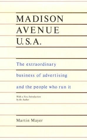 Cover of MADISON AVENUE, U.S.A.