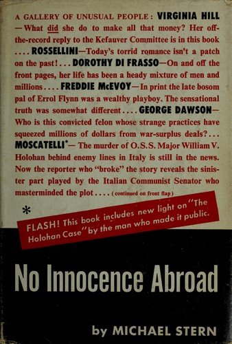 Cover of NO INNOCENCE ABROAD