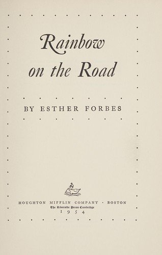 Cover of RAINBOW ON THE ROAD