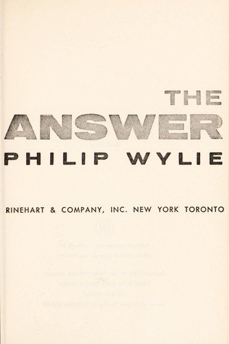 Cover of THE ANSWER