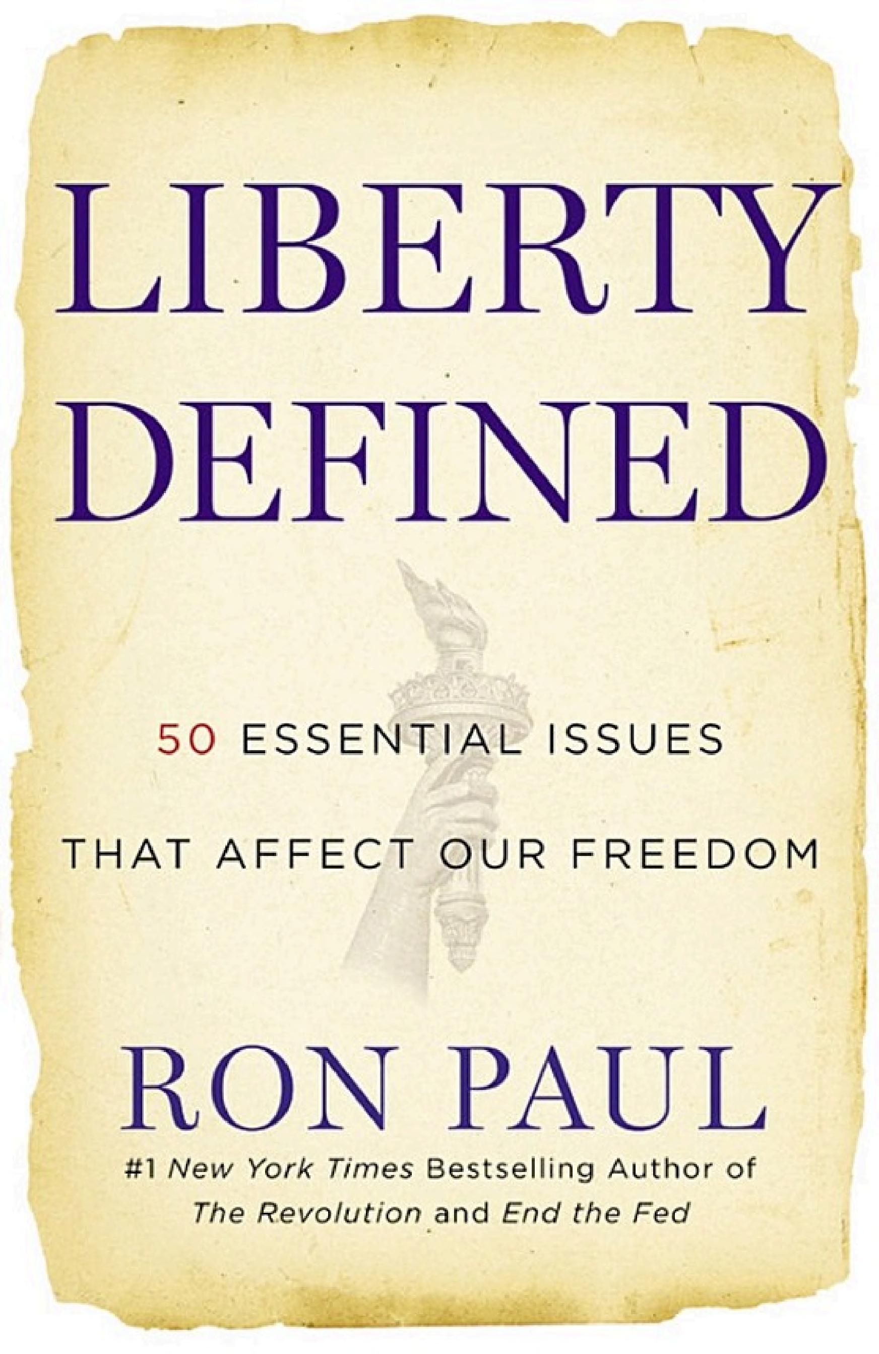 Cover of LIBERTY DEFINED