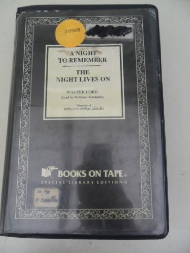 Cover of A NIGHT TO REMEMBER