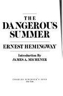 Cover of THE DANGEROUS SUMMER