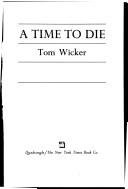 Cover of A TIME TO DIE