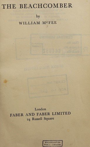 Cover of THE BEACHCOMBER