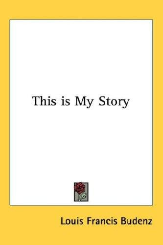 Cover of THIS IS MY STORY