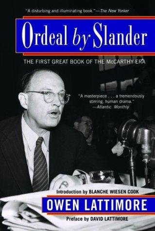 Cover of ORDEAL BY SLANDER