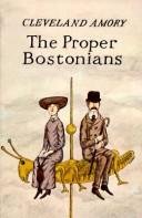 Cover of THE PROPER BOSTONIANS