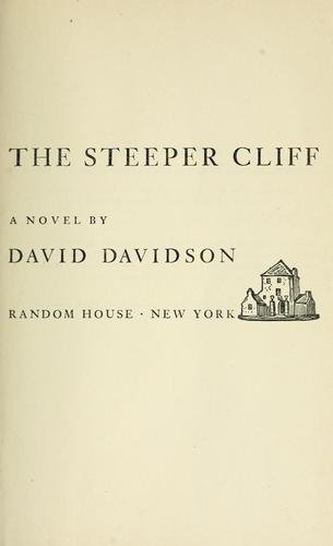 Cover of THE STEEPER CLIFF