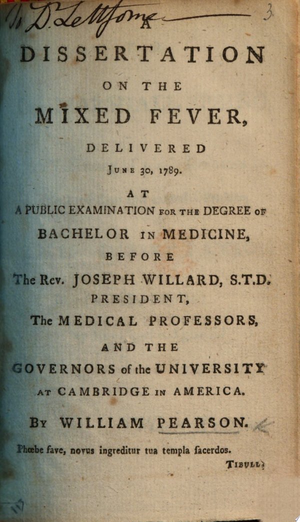 Cover of A FEVER IN THE BLOOD