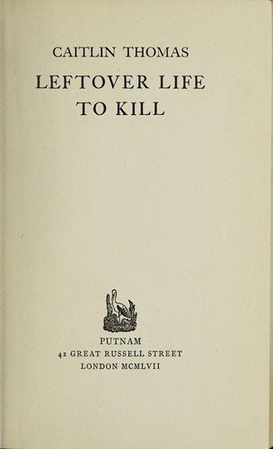 Cover of LEFTOVER LIFE TO KILL