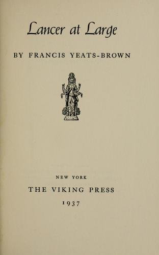 Cover of LANCER AT LARGE