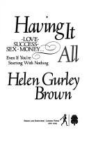 Cover of HAVING IT ALL