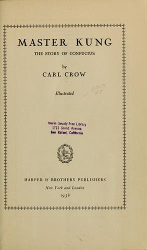 Cover of MASTER KUNG