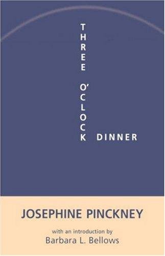 Cover of THREE O'CLOCK DINNER