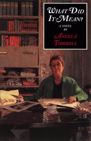 Cover of WHAT DID IT MEAN?