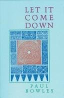 Cover of LET IT COME DOWN