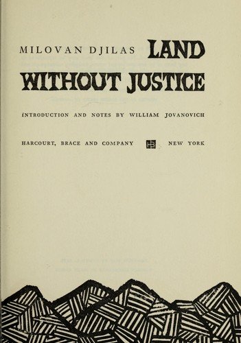 Cover of LAND WITHOUT JUSTICE