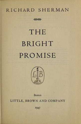 Cover of THE BRIGHT PROMISE