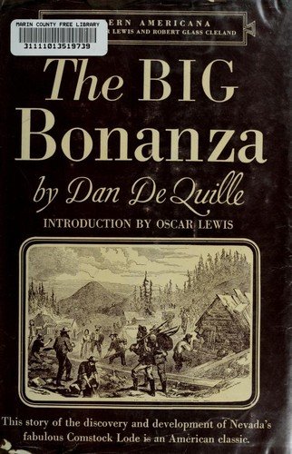 Cover of THE BIG BONANZA