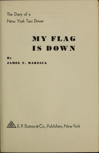 Cover of MY FLAG IS DOWN