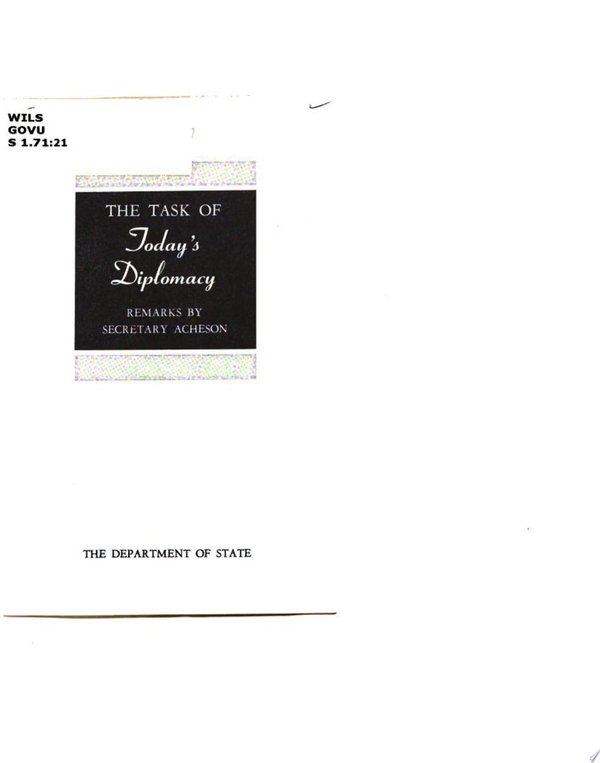 Cover of POWER AND DIPLOMACY