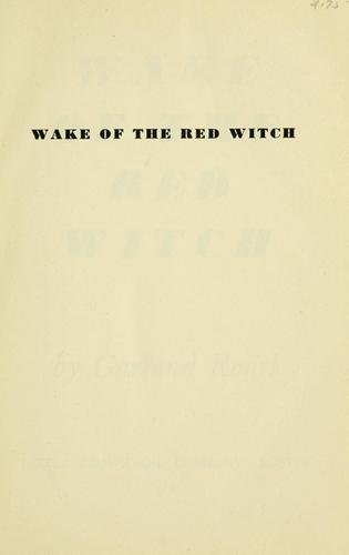 Cover of WAKE OF THE RED WITCH