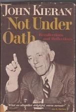Cover of NOT UNDER OATH