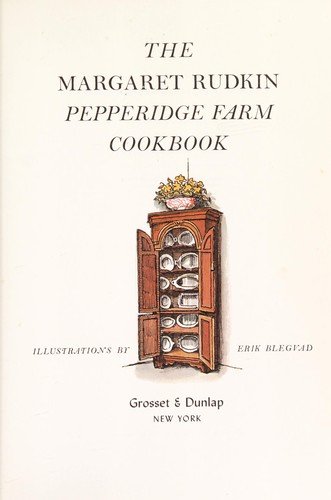 Cover of THE MARGARET RUDKIN PEPPERIDGE FARM COOKBOOK