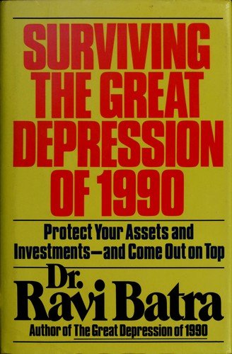 Cover of SURVIVING THE GREAT DEPRESSION OF 1990