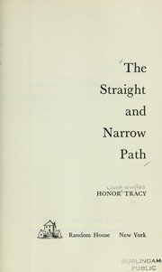 Cover of THE STRAIGHT AND NARROW PATH