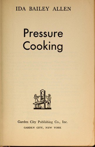 Cover of PRESSURE COOKING
